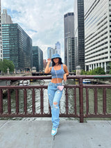 Elevate Exchange Denim Bucket Hat