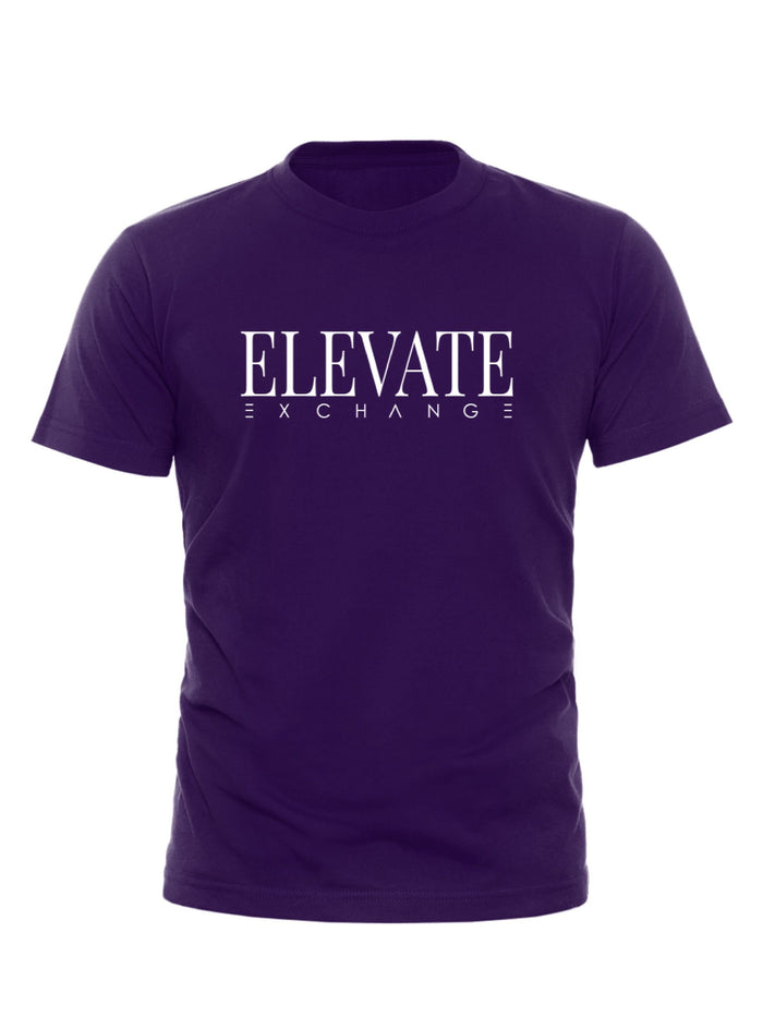 Men’s Purple & White Tee