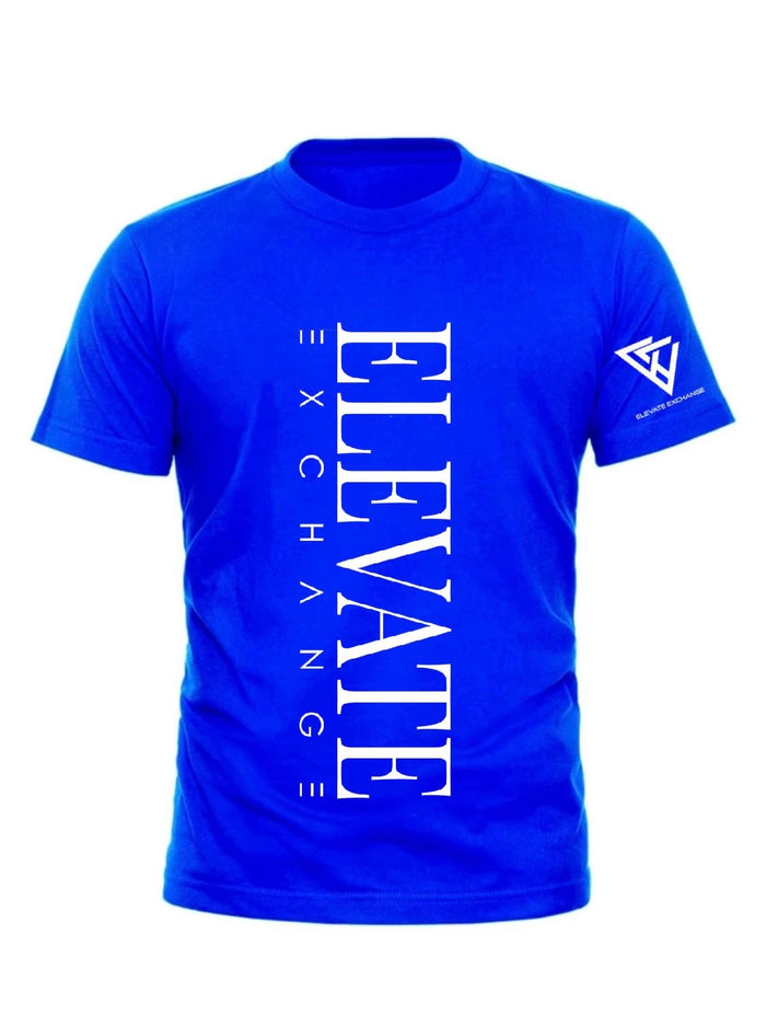 Men’s Vertical Nipsey Blue & White Tee