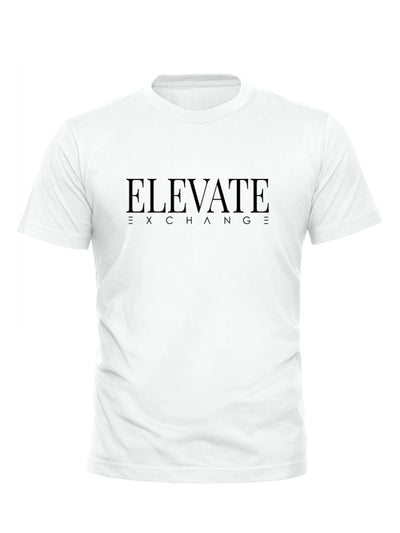 Men’s Elevate Exchange White & Black Tee
