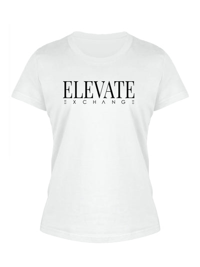 Women’s White & Black Tee